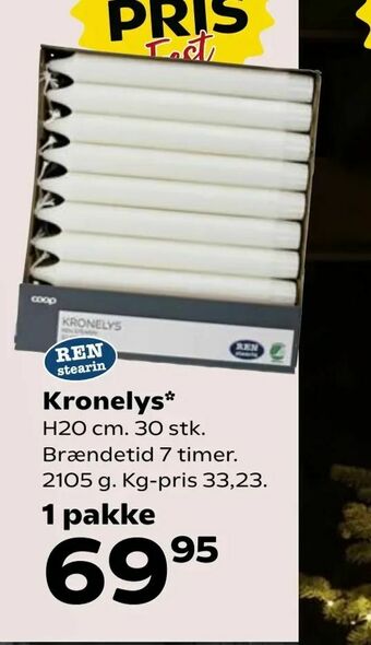 SuperBrugsen Kronelys* tilbud