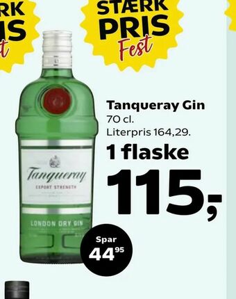 SuperBrugsen Tanqueray Gin tilbud