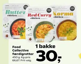 SuperBrugsen Food Collective færdigretter tilbud