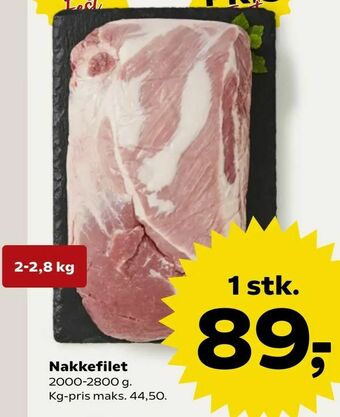 SuperBrugsen Nakkefilet tilbud