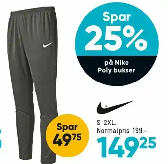 Bilka På nike poly bukser tilbud