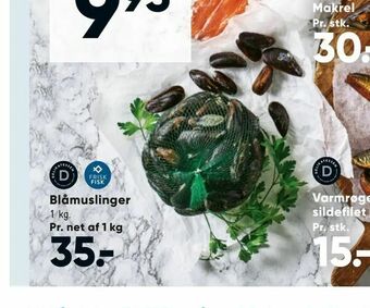 Bilka Blåmuslinger tilbud