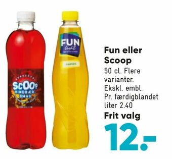 Bilka Fun eller Scoop tilbud