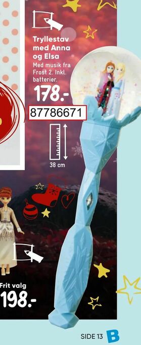 Bilka Tryllestav med Anna og Elsa tilbud