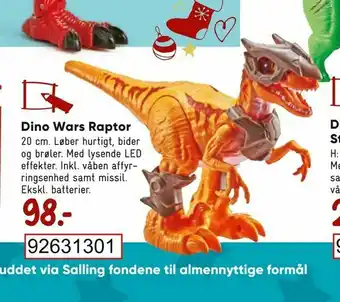 Dino Wars Raptor