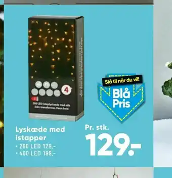Bilka Lyskæde med istapper tilbud