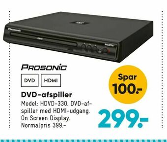 Bilka DVD-afspiller tilbud