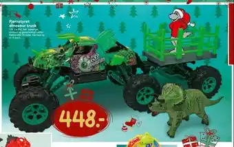 Bilka Fjernstyret dinosaur truck tilbud