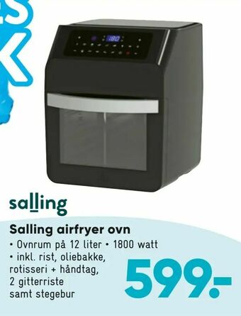 Bilka Salling airfryer ovn tilbud