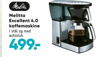 Bilka Melitta Excellent 4,0 kaffemaskine tilbud