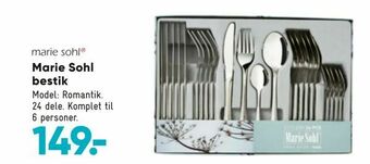 Bilka Marie Sohl bestik tilbud