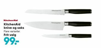 Bilka KitchenAid knive og saks tilbud