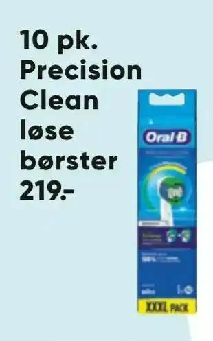 Bilka 10 pk. Precision Clean løse børster tilbud