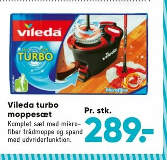 Bilka Vileda turbo moppesæt tilbud