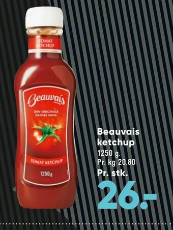 Bilka Beauvais ketchup tilbud
