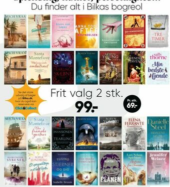 Bilka Du finder alt i Bilkas bogreol tilbud