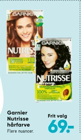 Bilka Garnier Nutrisse hårfarve tilbud