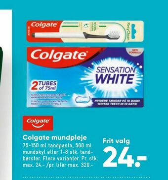 Bilka Colgate mundpleje tilbud
