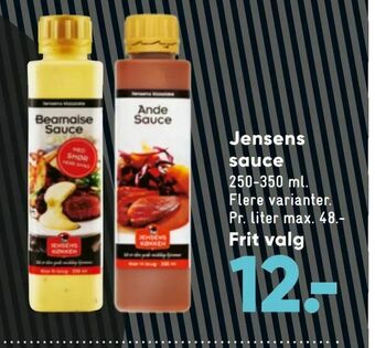 Bilka Jensens sauce tilbud