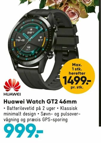 Bilka Huawei Watch GT2 46mm tilbud