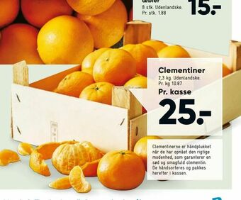 Bilka Clementiner tilbud