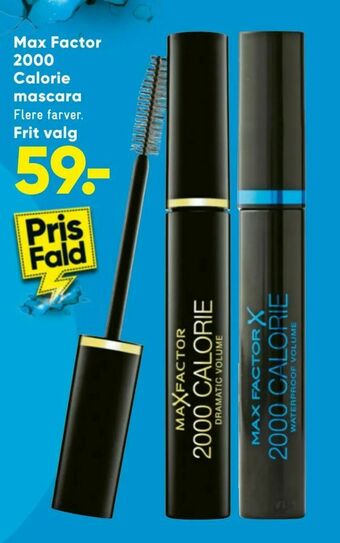 Bilka Max Factor 2000 Calorie mascara tilbud