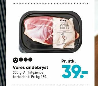 Bilka Vores andebryst tilbud