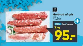 Bilka Mørbrad af gris tilbud