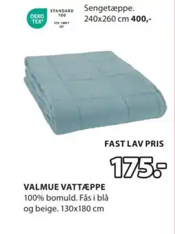 JYSK VALMUE VATTÆPPE tilbud
