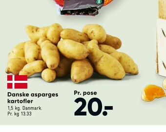 Bilka Danske asparges kartofler tilbud