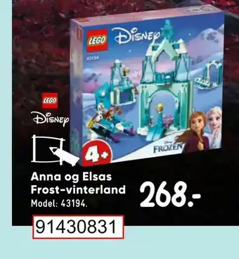 Bilka Anna og Elsas Frost-vinterland tilbud