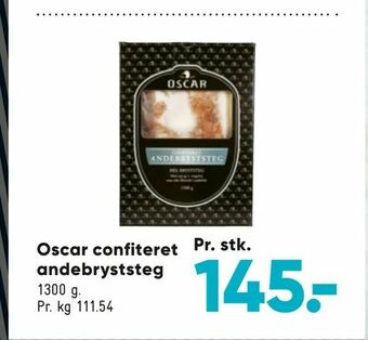 Bilka Oscar confiteret andebryststeg tilbud