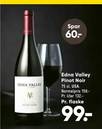 Bilka Edna Valley Pinot Noir tilbud