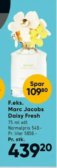 Bilka Marc Jacobs Daisy Fresh tilbud