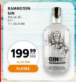 Scandinavian Park RAMMSTEIN GIN tilbud