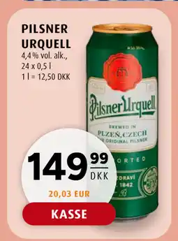 Scandinavian Park PILSNER URQUELL tilbud