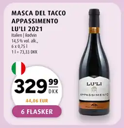 Scandinavian Park MASCA DEL TACCO APPASSIMENTO LU'LI 2021 tilbud