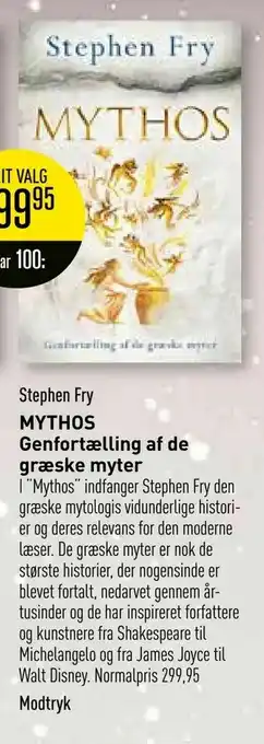 MYTHOS Genfortælling af de græske myter