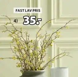 JYSK INGVALD KUNSTIG BLOMST tilbud