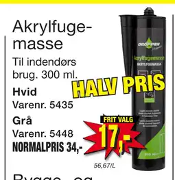 Harald Nyborg Akrylfugemasse tilbud