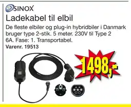 Harald Nyborg Ladekabel til elbil tilbud