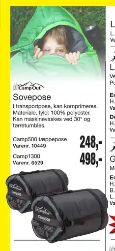Harald Nyborg Sovepose tilbud