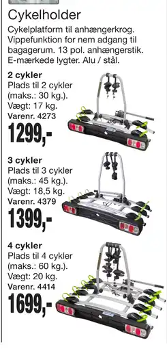 Harald Nyborg Cykelholder tilbud