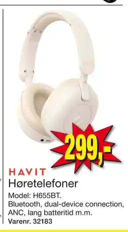 Harald Nyborg Høretelefoner tilbud