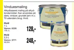 Harald Nyborg Vinduesmaling tilbud