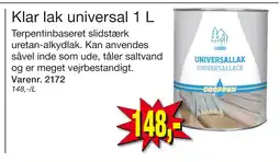 Harald Nyborg Klar lak universal 1 L tilbud