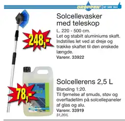 Harald Nyborg Solcellevasker med teleskop tilbud