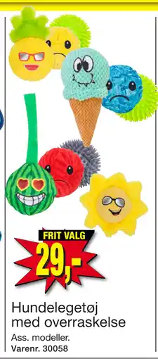 Hundelegetøj med overraskelse
