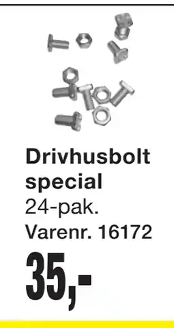 Harald Nyborg Drivhusbolt special tilbud