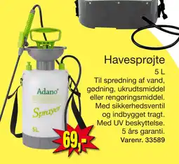 Harald Nyborg Havesprøjte tilbud